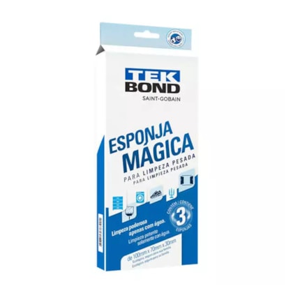 Esponja Mágica Embalagem Com 3 Unidades 24361000302 Tekbond-a69cd62a-901a-4e68-bf4a-2ab6b4866bc3