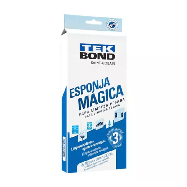 Esponja Mágica Embalagem Com 3 Unidades 24361000302 Tekbond-ff8e8c3e-7be1-41b2-b413-cfd2b50bd8b4