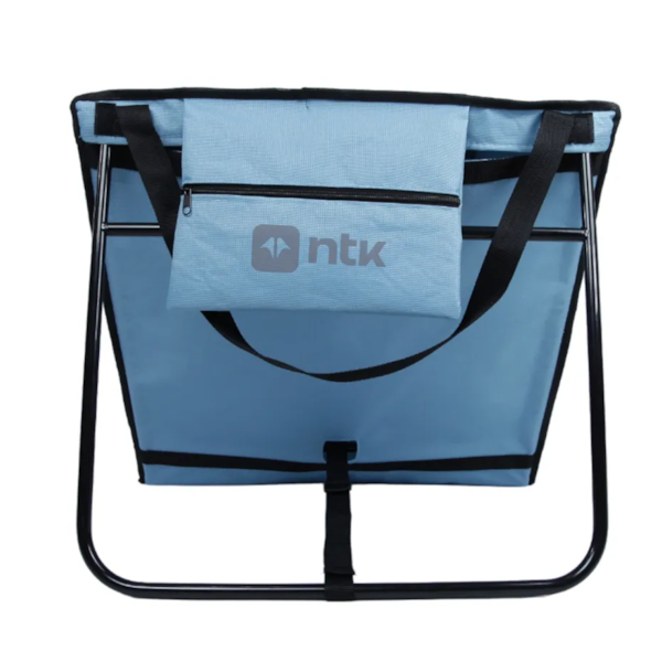 Espreguiçadeira e Esteira de Praia Portátil 1,2Kg C/Almofada + Alça e Bolso Nautika-90bb2c16-f006-4b81-aae7-c1a638ab137f