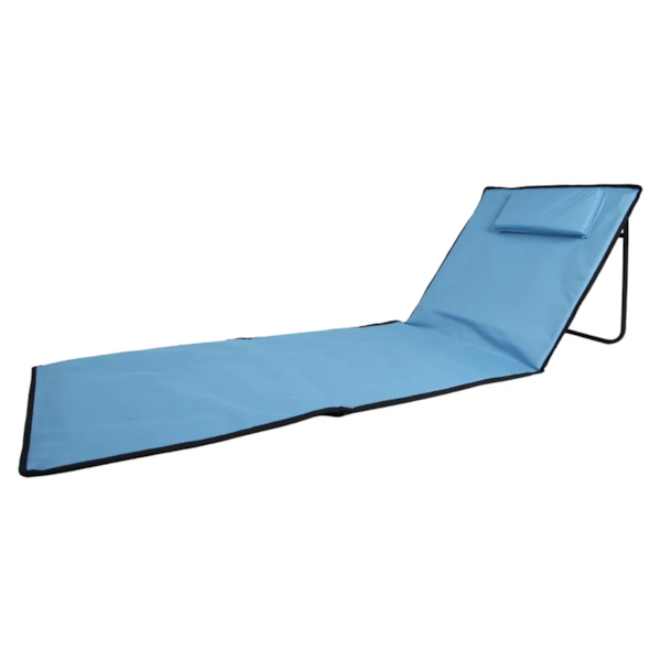 Espreguiçadeira e Esteira de Praia Portátil 1,2Kg C/Almofada + Alça e Bolso Nautika-08e9b3b1-9a1b-46da-9219-74191bc3a8ad