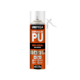 Espuma Expansiva PU 340g / 500ml  EXP0534.0003 Unipega