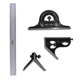 Esquadro Combinado C/Régua de 300 mm 180.202 Digimess