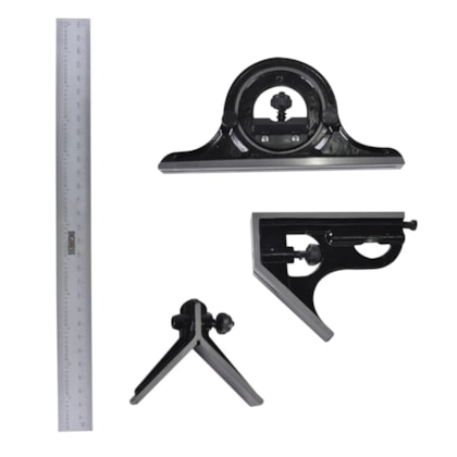 Esquadro Combinado C/Régua de 300 mm 180.202 Digimess -7b805e9e-0cb9-4d9f-9db6-7ec049425015