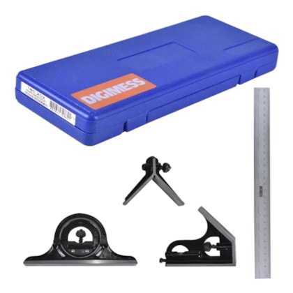 Esquadro Combinado C/Régua de 300 mm 180.202 Digimess -5945b1df-19c9-4430-820f-1aa8da8c8362