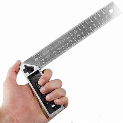 Esquadro de Aço Profissional 8 Pol. Stanley-b5408909-e7fa-4296-a045-afc99a118e8f