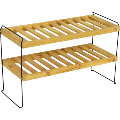 Estante de 2 Níveis Empilhável 851085 EcoBel-80e0b3fe-9b48-4c28-96f2-4f05acfb88be