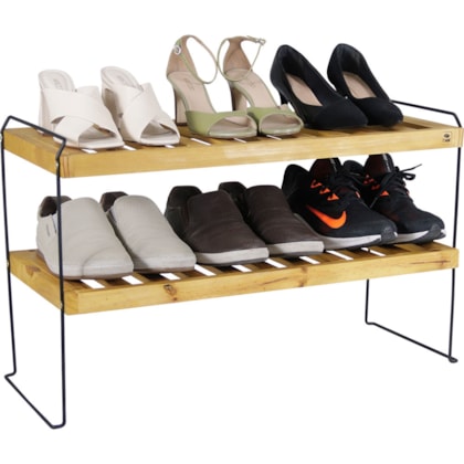 Estante de 2 Níveis Empilhável 851085 EcoBel-50c7c0ee-764a-49ec-b743-01b379676a6e