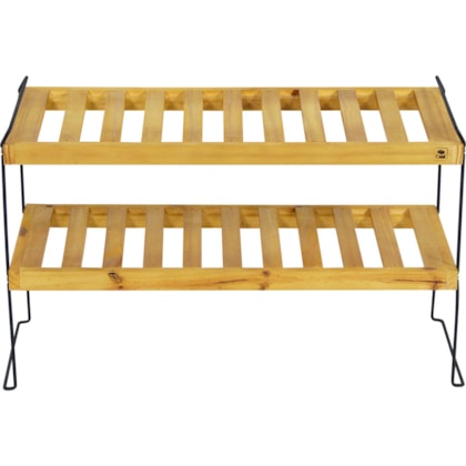 Estante de 2 Níveis Empilhável 851085 EcoBel-42741596-c3d0-4c7d-833a-db5fbe1658f2