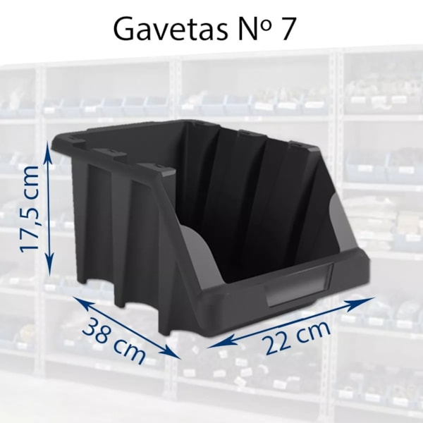 Estante Gaveteiro com 28 Gavetas N. 7 Presto-d25d2858-bda8-4038-bf8e-b4ce131293f8