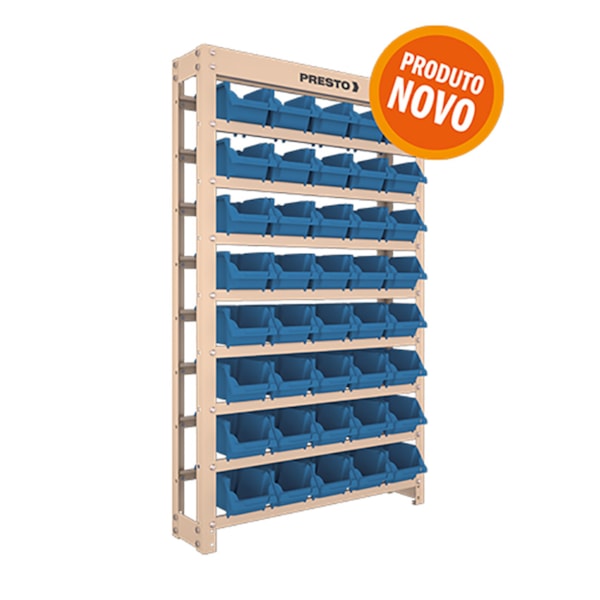 Estante Gaveteiro com 40 Gavetas N. 3 Presto-7a805b49-92d2-4092-8ec0-d9e8a2801b68