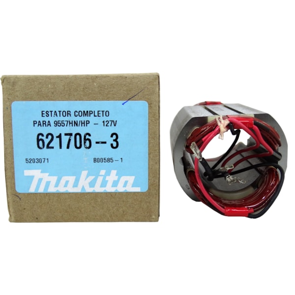 Estator Para Esmerilhadeira Angular 110V 9557HNG Ref. 621706-3 Makita-7133c97e-d185-4284-ae49-e62fcc65c81d