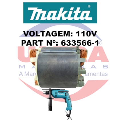 Estator Para Furadeira de impacto 110V HP1640 e HP1641 Ref. 633566-1 Makita-9ccdd188-2248-48c6-ba07-bb5ff2ddc7fc