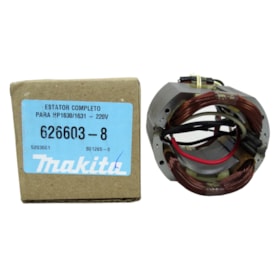 Estator Para Furadeira de impacto 220V HP1630 e HP1631 Ref. 626603-8 Makita