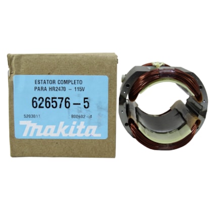 Estator Para Martelete HR2470 110v Ref. 626576-5 Makita-9a692753-84ae-413f-922e-166cfc35b9d7