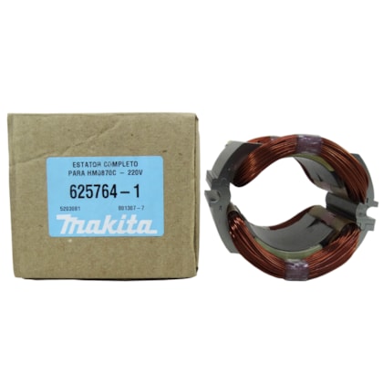 Estator Para Martelo Rompedor 220V HM0870C Ref. 625764-1 Makita-cfaf8de0-d9fe-4011-996b-436c3a734b7b