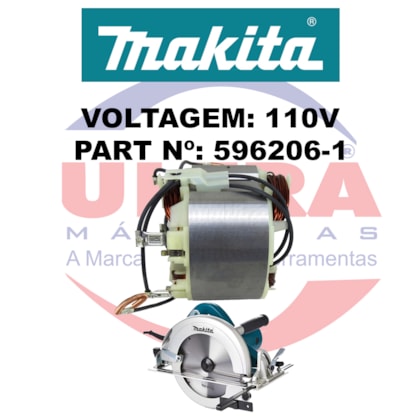 Estator Para Serra Circular 110V 5902B Ref. 596206-1 Makita-9df6636d-3f0c-4d7b-af0a-854d3a95f99f