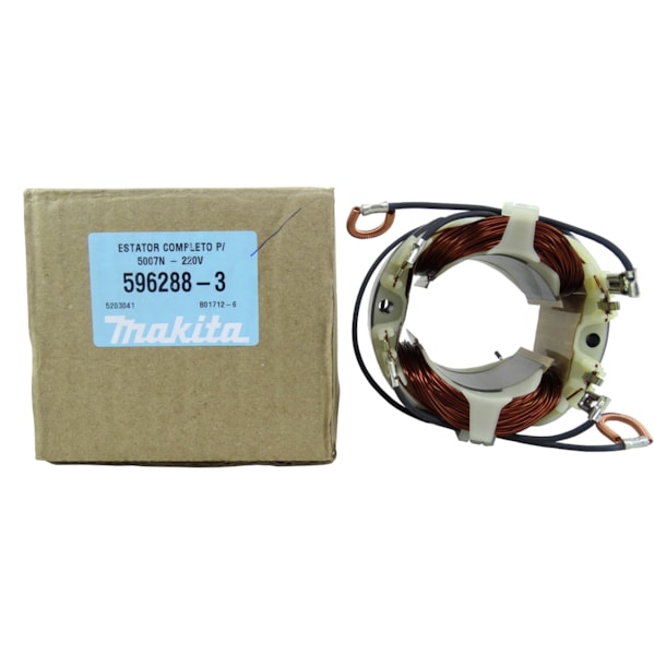 Estator Para Serra Circular 5007N 220v Ref. 596288-3 Makita-30012380-46f7-4610-a5d4-2ad620b19bfd