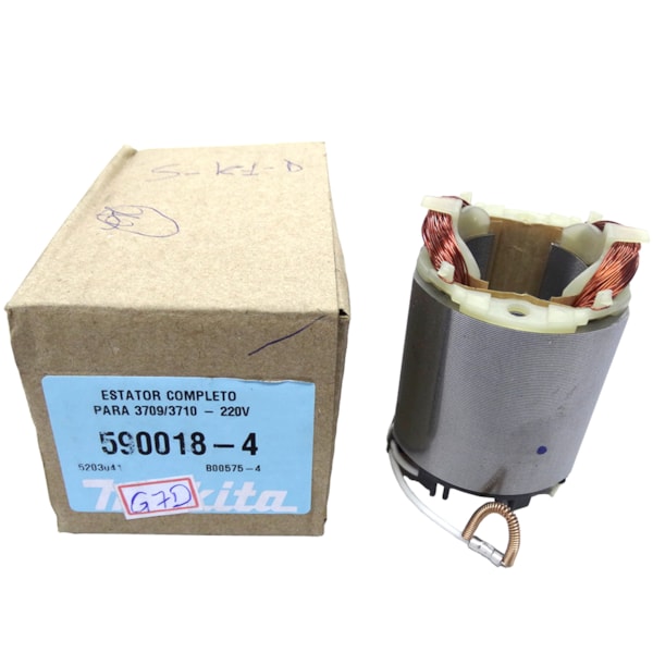 Estator Para Tupia 220V 3709 e 3710 Ref. 590018-4 Makita-b125162a-3e0f-4aed-8e15-a5c72d430112