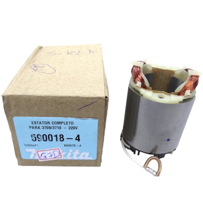Estator Para Tupia 220V 3709 e 3710 Ref. 590018-4 Makita-311b7ad9-9f01-463d-b2f7-bbcb65f263ad