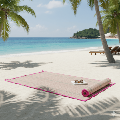 Esteira de Praia Palha Natural Cores Sortidas 180x70cm Bel-c19e756d-99c6-4d5f-b8c7-1195912cbec5