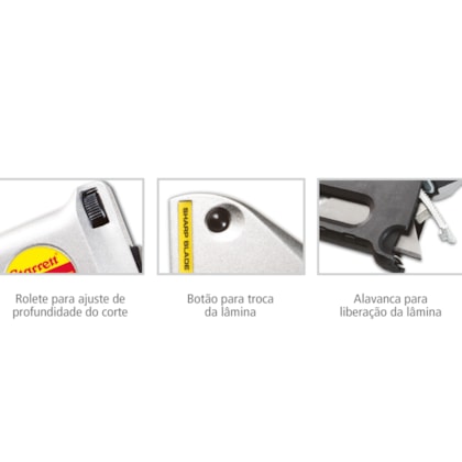 Estilete de Segurança Lâminas Em Trapézio S011 Starrett-82a43249-b962-444c-bfa2-f1d44b5cbc3f