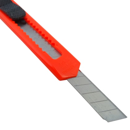 Estilete Econômico 9mm Starfer-38770b1a-7c13-445e-804b-8754c081f92e