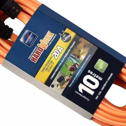 Extensão Elétrica 10 Metros Hard Work Daneva-f1e6abc8-6beb-41b4-9a3e-c9167675fb15