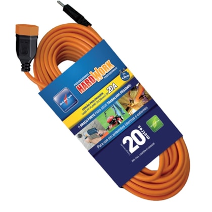 Extensão Elétrica 20 metros DN1346 Hard Work Daneva-d3d5e20c-58b3-4a41-8deb-c3b7ec928972