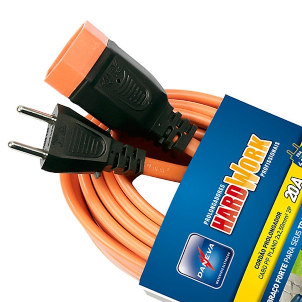 Extensão Elétrica 2X2,5MM Hard Work 30 Metros Daneva-e989533f-df0b-4489-bb15-dbe50d29d973