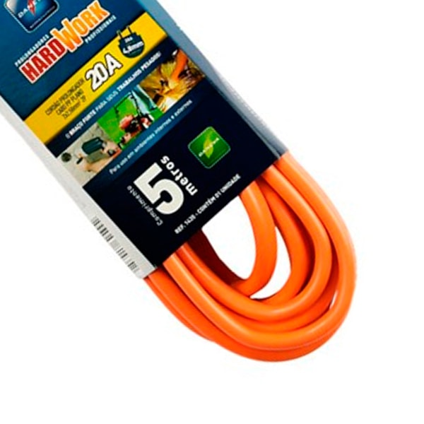 Extensão Elétrica 5 Metros Hard Work Daneva-153d2e7c-05d3-4edd-91db-fd20d5264743