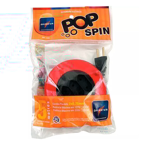 Extensão Elétrica Pop Spin 5MTS DN1495 Daneva-1d30b430-ddd0-4fad-8b94-252047e08d99