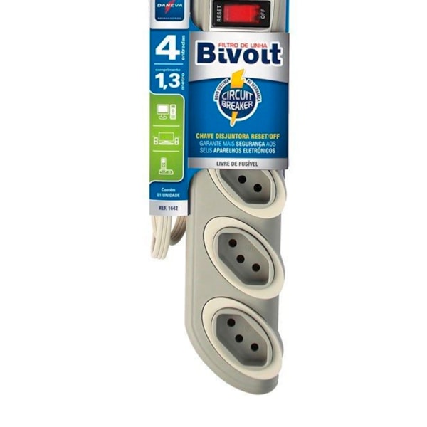 Extensão Filtro de Linha Bivolt Daneva-9736926e-b3f9-48ff-9b3b-7a3e87bda8f5