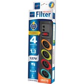 Extensão Filtro de Linha Protect Filter 110v Daneva