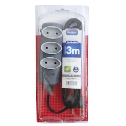 Extensão No Shock Paralelo PL 3 Metros Daneva-e079523b-5e9c-4cf6-8dd7-ec2b8e8735fc