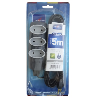 Extensão No Shock Paralelo PL 5 Metros Daneva-cb05dc66-e7ab-4e1e-9397-dc6ab6d58916