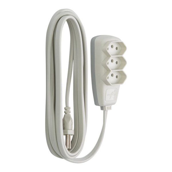 Extensão Sort PP 3X0,75 2P+T 10A/250V 5 Metros DN1780 Daneva-c6d94eac-1db1-4b71-b98c-8547ef2ca64b