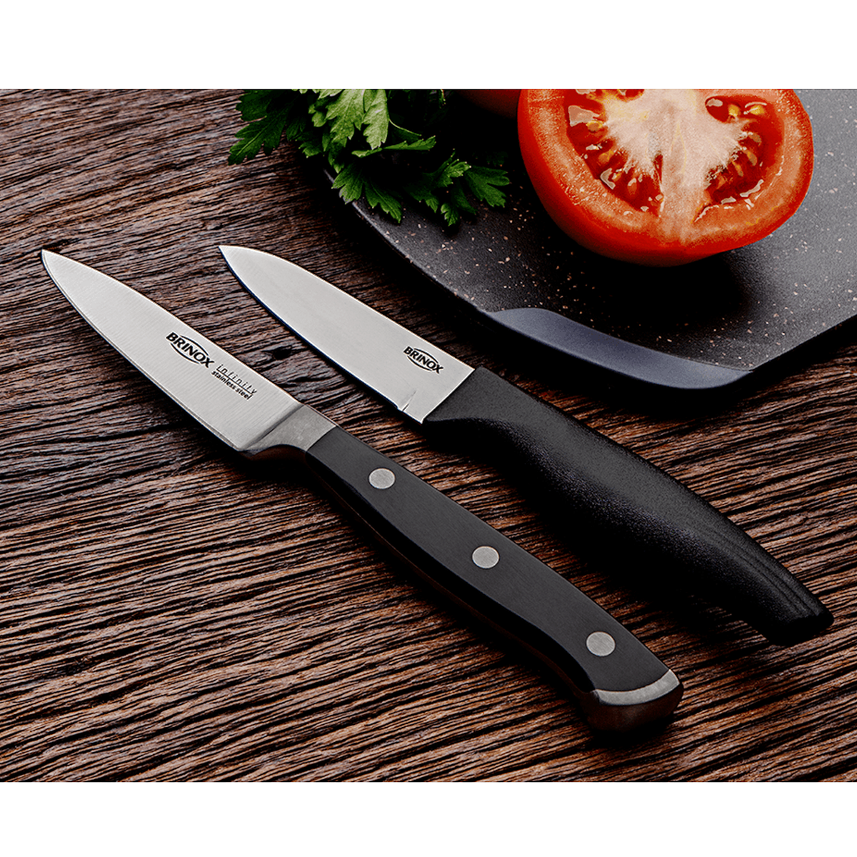 Faca para Legumes Infinity Stainless Steel 20,5cm Em Inox 2519/300