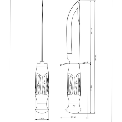 Faca Tática Em inox com Bainha 82119210 Tramontina-e264f981-3904-4d08-9435-c5e70696e55c