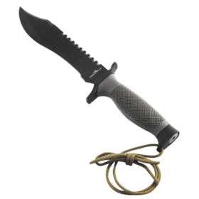Faca Tática Scorpion Tipo Turca em Aço Camping Pesca 321140 Nautika