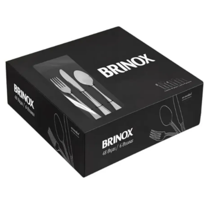 Faqueiro Bistro 48 Pçs 5121/143 Brinox -910a02cf-d5c6-4ecc-8f99-de06efeb596e