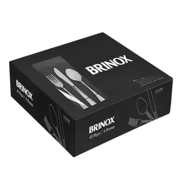 Faqueiro New Goumert 48Pcs 5131/143 Brinox-3b2b5bfd-fffc-4639-a2b3-3d3f06ecc52a