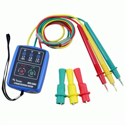 Fasímetro Indicador de Sequência de Fase MFA-840A Minipa-d94d7871-3a0a-4586-90b1-3b7784665f0a