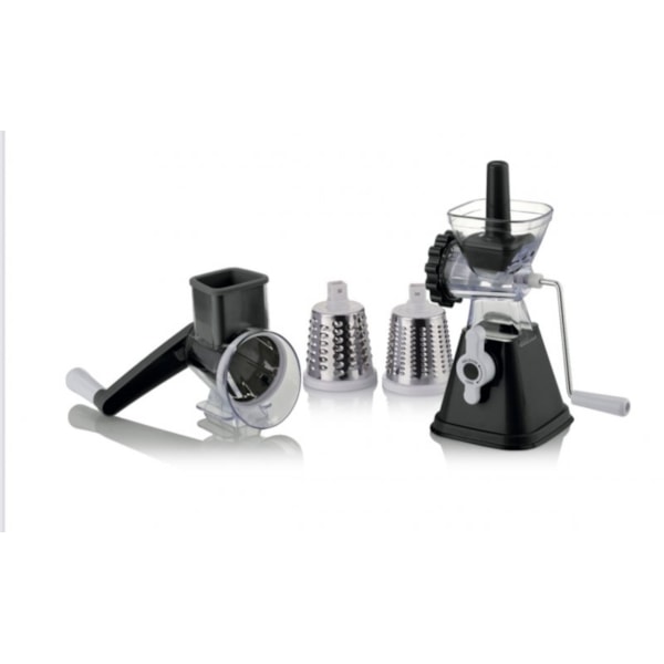 Fatiador - Ralador - Moedor Manual kit Multi função 10x1 - Preto GH402 Glomalmix-bf86f81e-f2f5-4c73-92d5-2241a962c61b