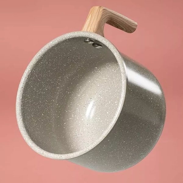 Fervedor Cerâmica Marble Alumínio Antiaderente Indução 14cm 1,9L Cinza Dust 13859901 Oster-9926af71-06ca-4703-a124-831e0479852b