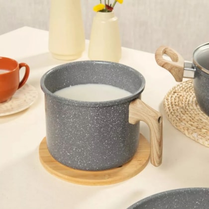 Fervedor Cerâmica Marble Alumínio Antiaderente Indução 14cm 1,9L Dark Grey 13830401 Oster-169d3f5b-ada8-4230-921b-a58144936e88