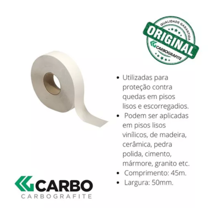 Fita Antiderrapante Transparente 45m 012233012 Carbografite-25ef7091-2db7-43fa-8ca0-43cb8c90a214