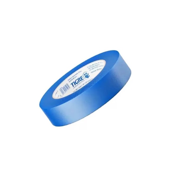 Fita Crepe Azul Barreita UV 24mm x 50m Tigre-a52958ad-d070-4eb6-8fd4-b9e7c1f72d7c