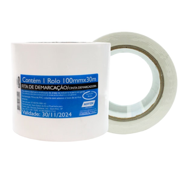 Fita de Demarcação de Solo 100x30mm Norton-17401706-5942-44cd-8bf8-3181e39eca89