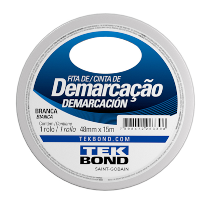 Fita Demarcação Amarela 48MMX15MM 78072708199 TEKBOND