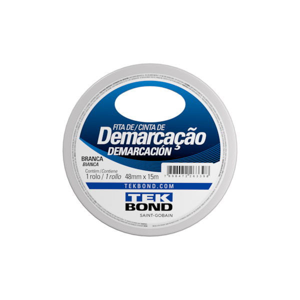 Fita Demarcação Amarela 48MMX15MM 78072708199 TEKBOND-4b96527e-2494-407d-af5e-cc62e5577d25
